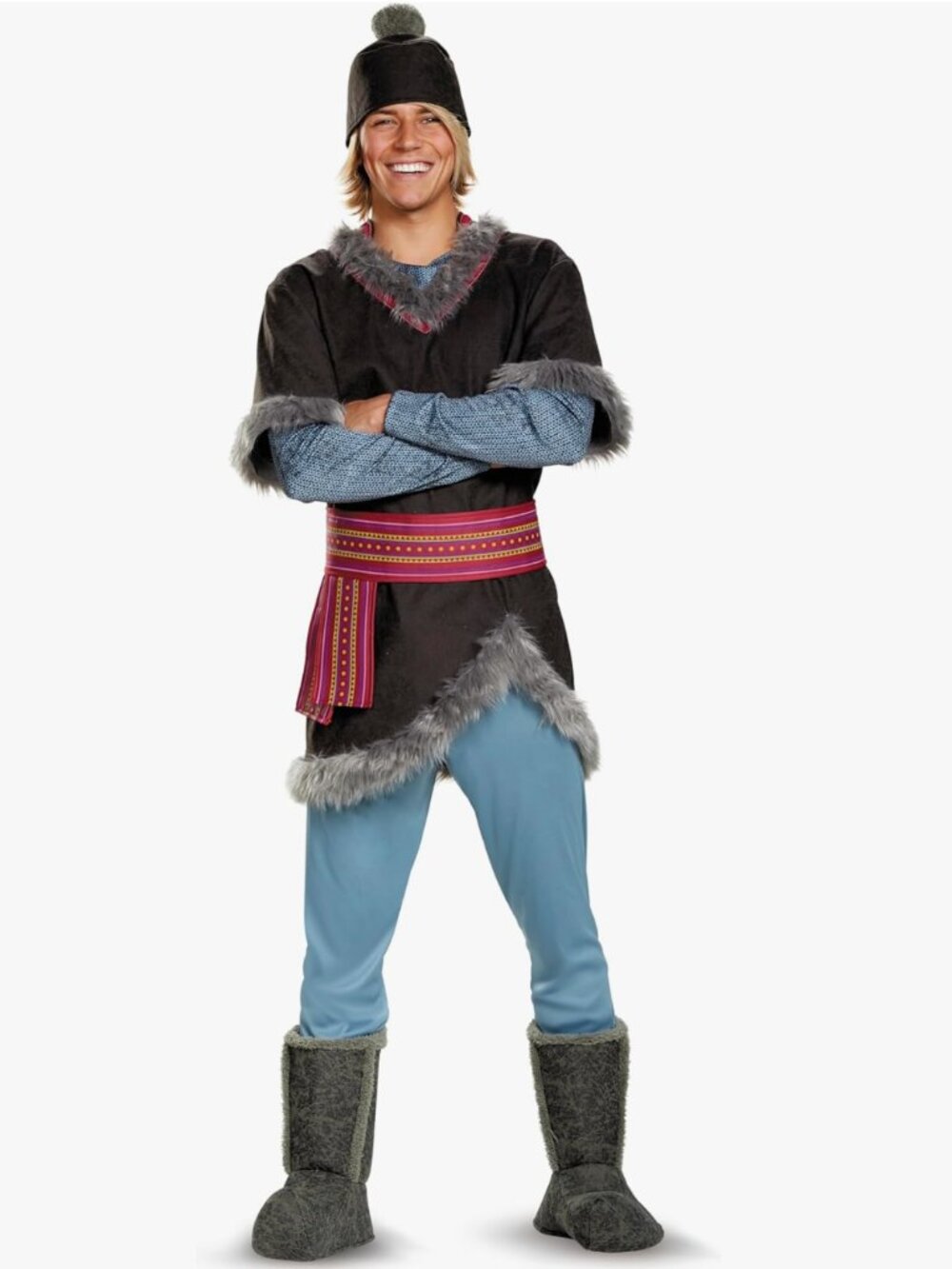 Kristoff Frozen Men's Adult Halloween Costume: Size: M